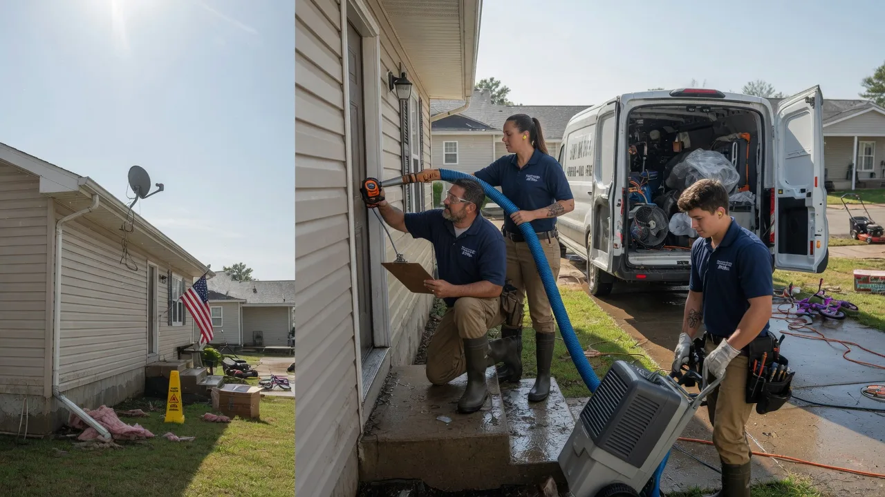 Ceiling Water Damage Restoration in Cascade, IA near me